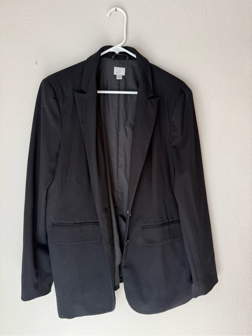 a new day Black Women's Single-Breasted Blazer